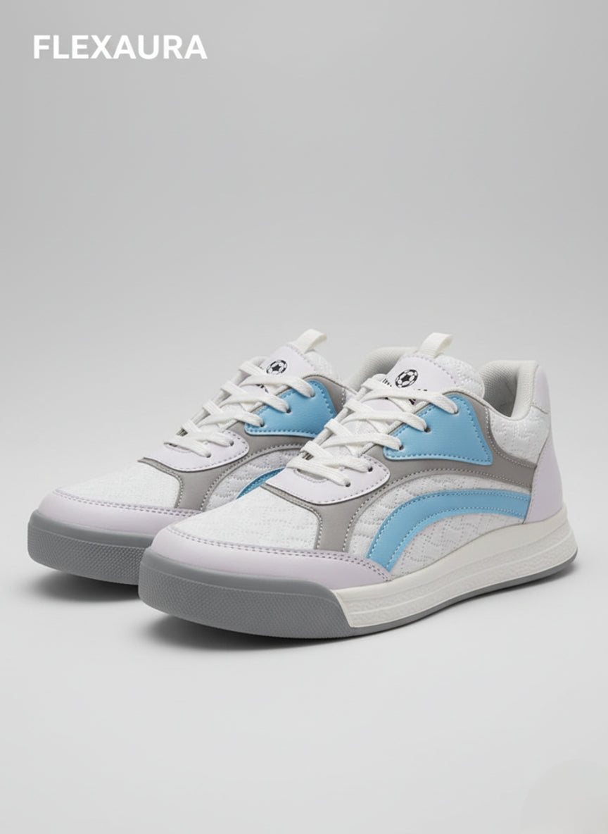 GlideWave Soft Rexine Sneakers