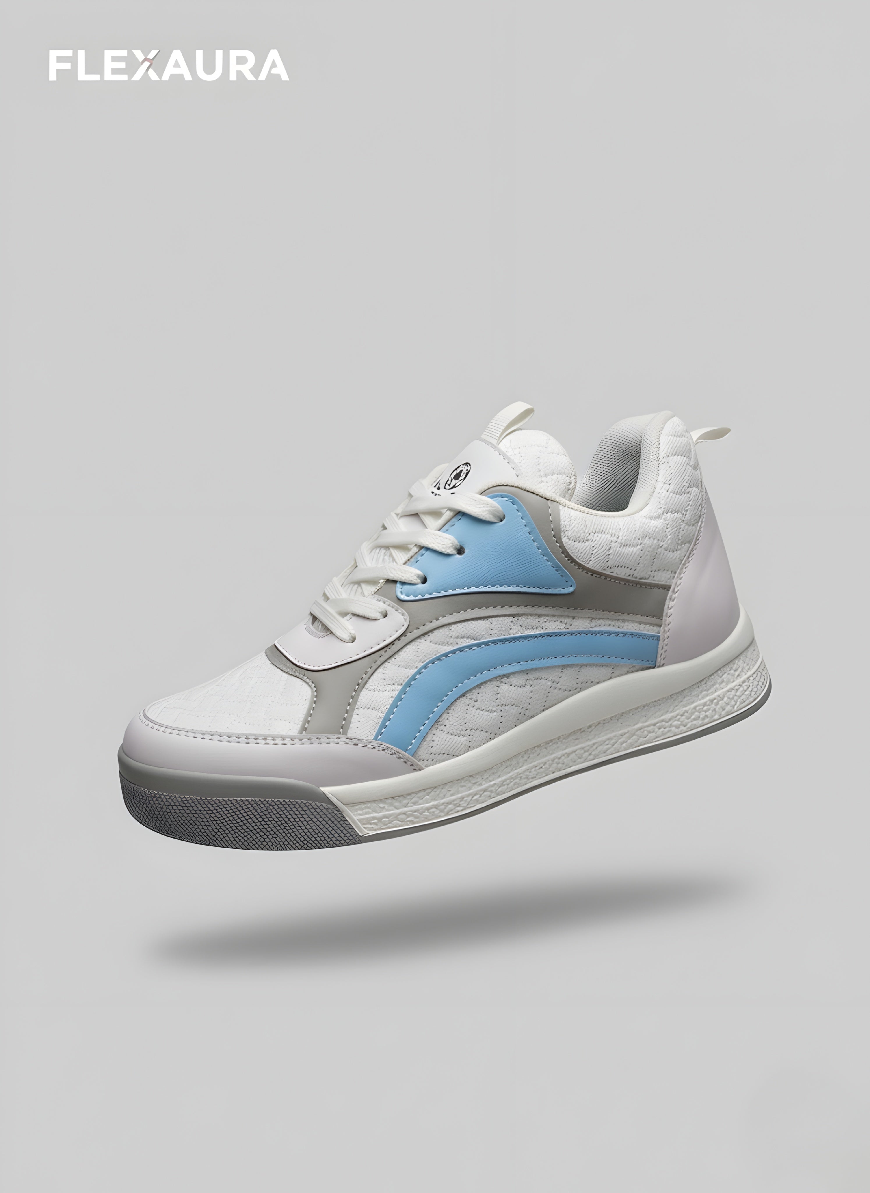 GlideWave Soft Rexine Sneakers