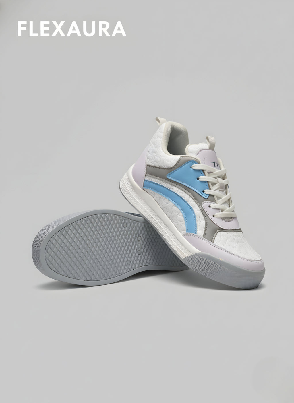 GlideWave Soft Rexine Sneakers