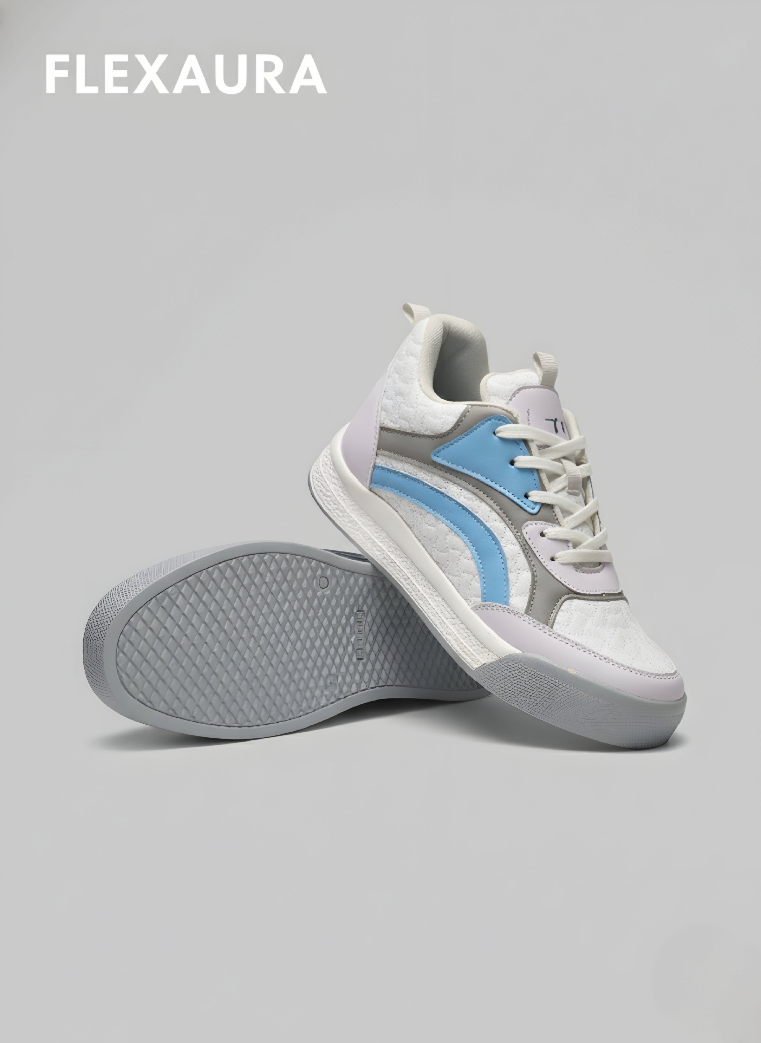 GlideWave Soft Rexine Sneakers