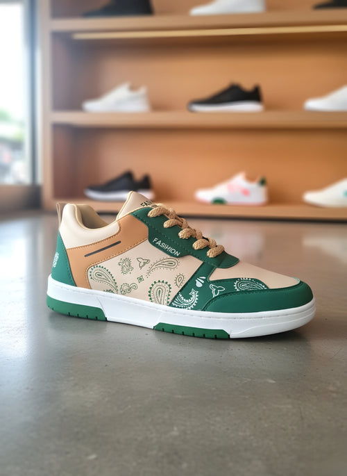 Classic Green Style Sneakers