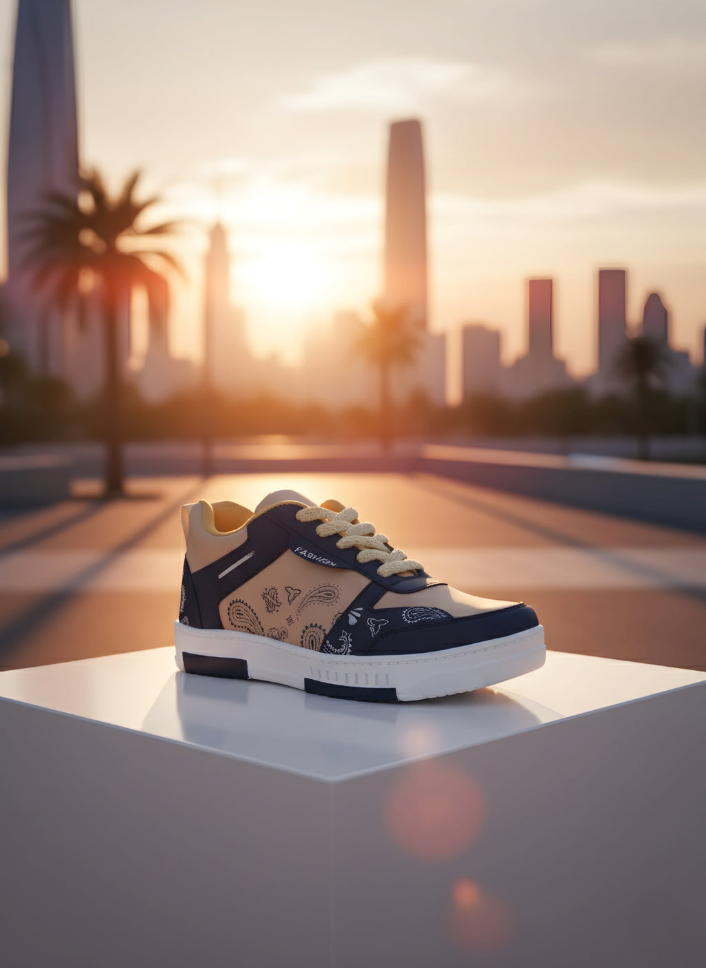 Urban Bandana Soft Rexine Casual Sneakers for Men